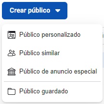 Crear público Business Facebook